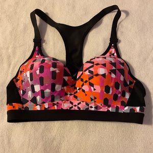 Colorful Victoria’s Secret Sports Bra. 34B.